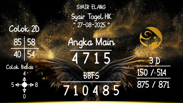 SYAIR ELANG - Syair Togel HK