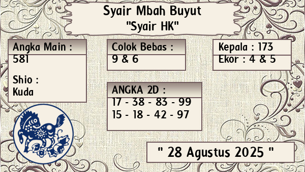 Syair Mbah Buyut - Syair HK